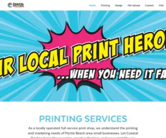 Coastalprinting.net(Coastal Printing) Screenshot