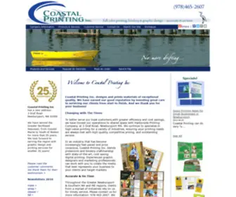 Coastalprintinginc.com(Coastal Printing) Screenshot