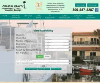 Coastalrealtyvacationrentals.com(Coastalrealtyvacationrentals) Screenshot