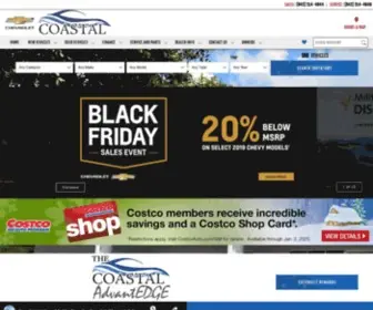 Coastalsaves.net(Coastal Chevrolet) Screenshot