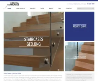 Coastalstaircases.com.au(Coastal Staircases Geelong) Screenshot