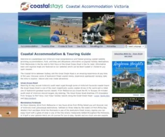 Coastalstays.com(Coastal Accommodation Victoria) Screenshot