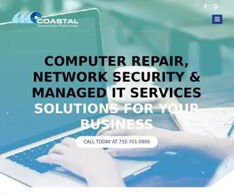 Coastaltechnj.com(Computer Repair & Network Security) Screenshot