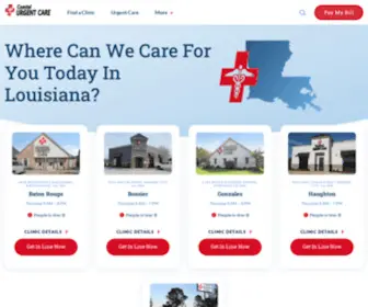 Coastaluc.com(Coastal Urgent Care) Screenshot