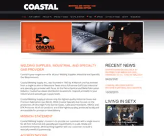 Coastalws.com(Industrial and Specialty Gases) Screenshot