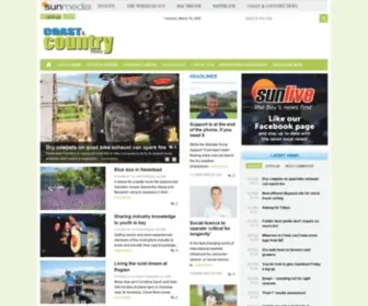 Coastandcountrynews.co.nz(Coast & Country) Screenshot