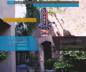 Coastbarandgrill.com(Coast Bar And Grill) Screenshot