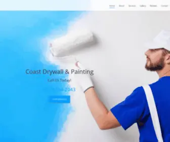 Coastdrywallandpainting.com(Coast Drywall & Painting) Screenshot