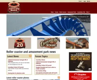Coasterbuzz.com(Roller Coasters) Screenshot