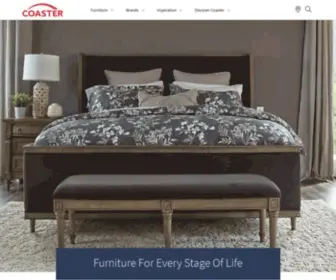 Coastercompany.com(Find Coaster furniture) Screenshot