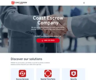 Coastescrowco.com(Coastescrowco) Screenshot