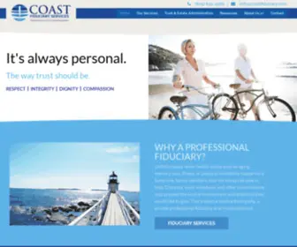 Coastfiduciary.com(Coast Fiduciary Services) Screenshot