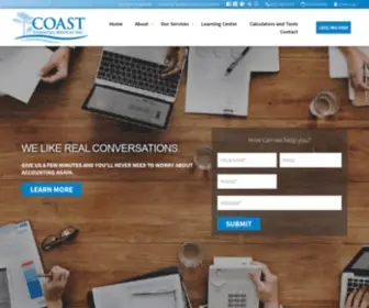 Coastfinancialservices.com(Coast Financial Services) Screenshot