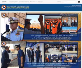 Coastguard.gov.ph(Coastguard) Screenshot