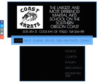 Coastkarate.com(Coastkarate) Screenshot