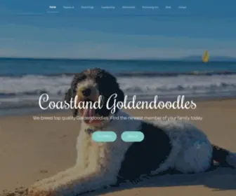 Coastlandgoldendoodles.com(Coastland Goldendoodles) Screenshot