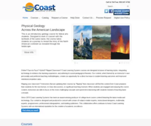 Coastlearning.org(Proffsiga) Screenshot