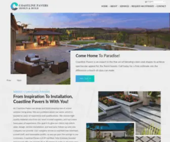 Coastlinepavers.com(Coastline Pavers) Screenshot