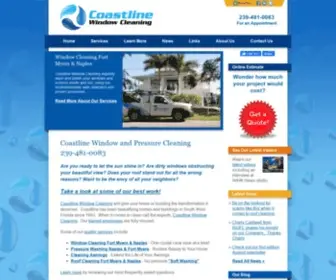 Coastlinewindowcleaning.com(Window Cleaning & Washing) Screenshot