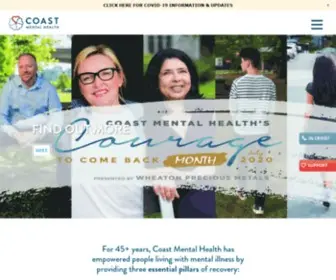 Coastmentalhealth.com(Coast Mental Health) Screenshot