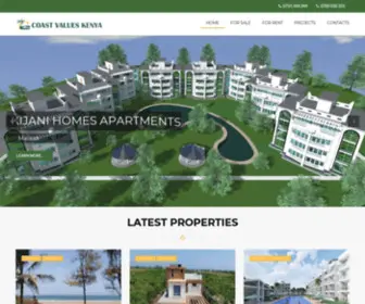 Coastproperties.co.ke(Coast Properties Kenya) Screenshot