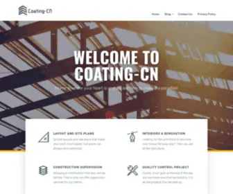 Coating-CN.com(Construction, Manufacturing, Consumer Goods, and Products in China) Screenshot