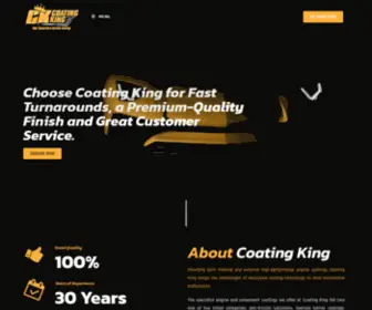 Coatingking.com.au(Ceramic Engine Coatings) Screenshot