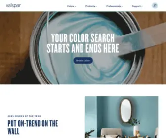 Coatings.com(Valspar Corporation) Screenshot