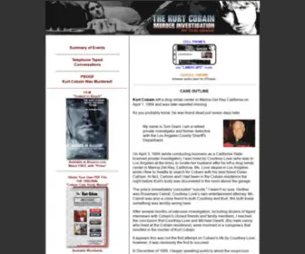 Cobaincase.com(Case Outline) Screenshot