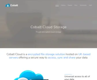 Cobaltcloud.co.uk(Cobalt Cloud) Screenshot