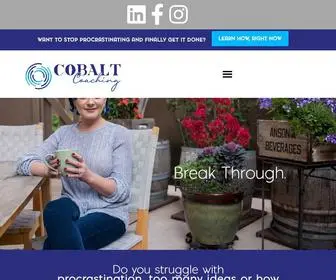 Cobaltcoaching.com(Cobalt Coaching) Screenshot