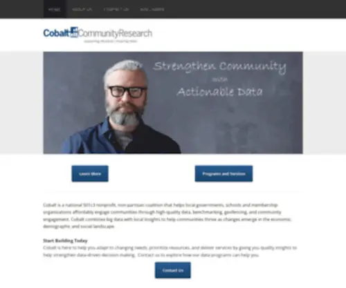 Cobaltcommunityresearch.org(Cobalt Community Research) Screenshot