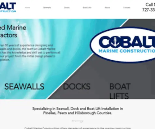 Cobaltmarine.com(Electric boats) Screenshot