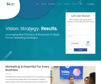 Cobaltmediamarketing.com(A successful business) Screenshot