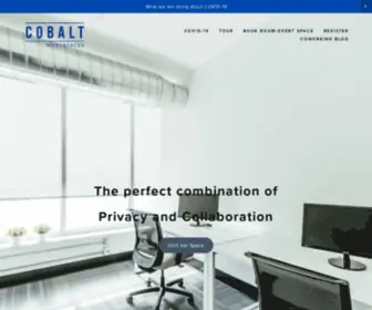 Cobaltoffbroadway.com(Englewood Coworking and Office Space) Screenshot