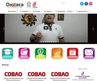 Cobao.edu.mx(German espinosa santibañez) Screenshot