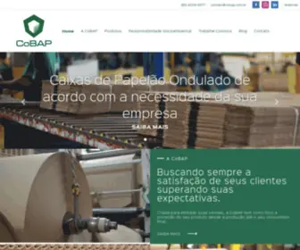 Cobap.com.br(Embalagens em Papelão Ondulado CoBAP) Screenshot