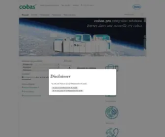 Cobas.fr(Accueil) Screenshot