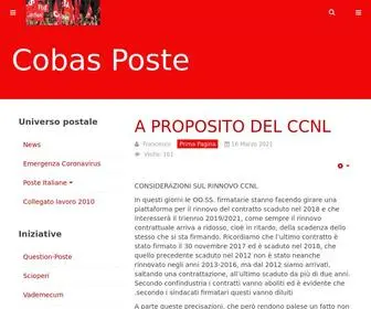 Cobasposte.it(Cobas Poste) Screenshot