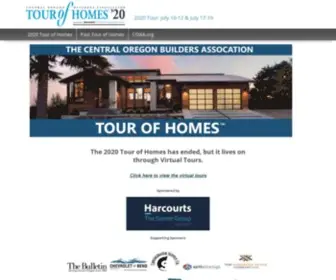 Cobatourofhomes.com(COBA Tour of Homes) Screenshot