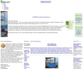 Cobb.com(The Best Info About Cobb County) Screenshot