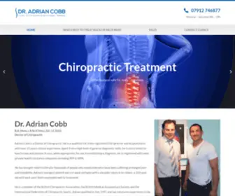 Cobbchiropractor.com(Adrian Cobb) Screenshot