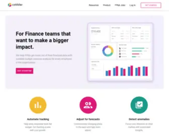 Cobbler.io(Collaborative budget management for the enterprise) Screenshot