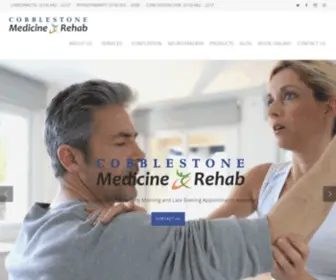 Cobblestonemedicineandrehab.com(Multidisciplinary Healthcare Clinic) Screenshot