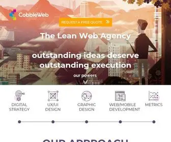 Cobbleweb.co.uk(Lean Web Development) Screenshot