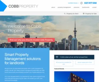 Cobbproperty.co.nz(Auckland house for rent) Screenshot
