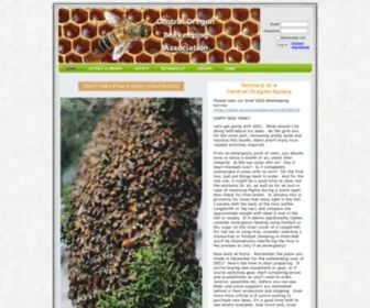 Cobeekeeping.org(Central Oregon Beekeeping Association) Screenshot