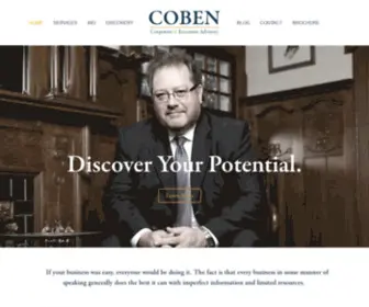 Coben.ca(Coben Executive & Corporate Advisory) Screenshot