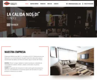 Cobermelass.com(Coberturas Melaminicas S&S) Screenshot