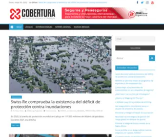 Cobertura.com.ar(Noticias sobre finanzas y seguros) Screenshot